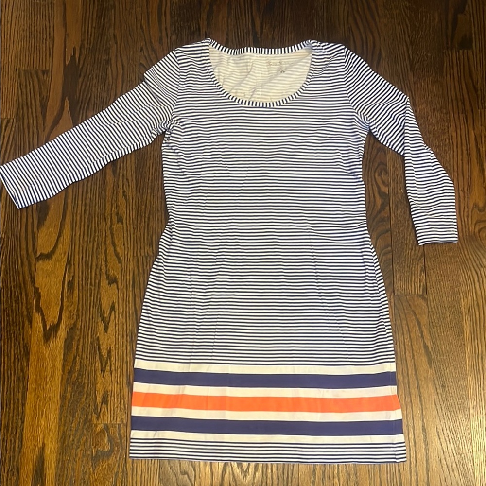 Lily Pulitzer Striped Long Sleeve Mini Dress